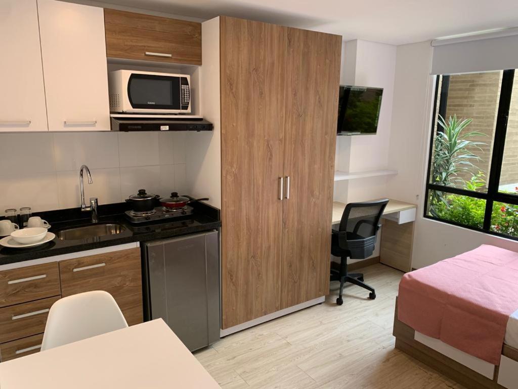 Aparta Estudios Connect Bogotá Habitación foto